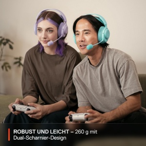 SteelSeries Arctis Nova 3P Wireless Lavanda Casti Gaming PS5 PC Bluetooth - Img 5