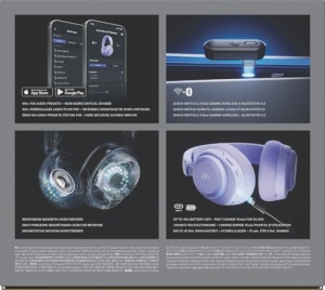 SteelSeries Arctis Nova 3P Wireless Lavanda Casti Gaming PS5 PC Bluetooth - Img 15