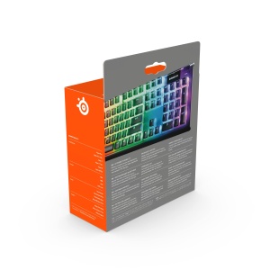 SteelSeries PrismCaps - Set de taste dublu cu aspect de "budinca" - Compatibilitate cu toate tastaturile mecanice majore - Piston MX - Negru (aspect de tastatura germana) - Img 7