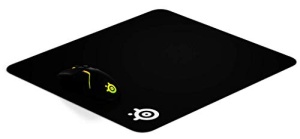 SteelSeries QcK+ - Mouse Pad pentru jocuri - Baza din tesatura antiderapanta cu fund din cauciuc - Negru (450mm x 400mm x 2mm) | Mare - Img 4