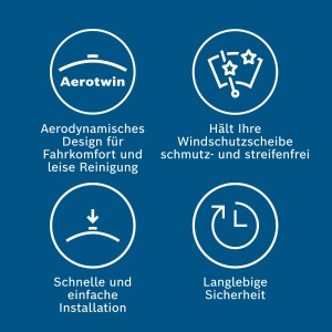 Stergatoare Bosch Aerotwin AM467S, Set 2 bucati, Lungimi 650mm si 475mm - Img 4