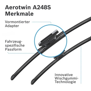 Stergatoare parbriz Bosch Aerotwin A248S, 600mm450mm, set 2 bucati - Img 6