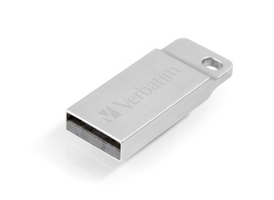 Stick USB Verbatim Executive 32 GB, metalic, USB 2.0, cu inel pentru chei