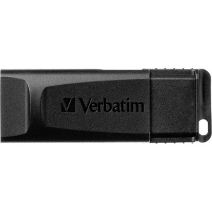 Stick USB Verbatim Slider 128 GB, USB 2.0, mecanism retractabil, negru - Img 2