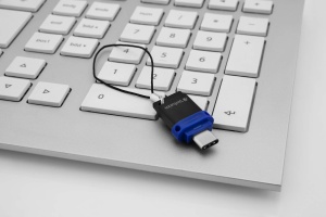 Stick USB Verbatim Store n Go Dual 64GB USB 3.2 Gen 1 si USB-C, AlbastruNegru - Img 3