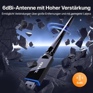 Stick WLAN Tenda U11 Pro USB, Wi-Fi 6, viteza 886 Mbits, Bluetooth 5.4 - Img 5
