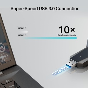 Stick WLAN TP-Link Archer T5U Plus, AC1300, USB 3.0, 2 antene externe - Img 3