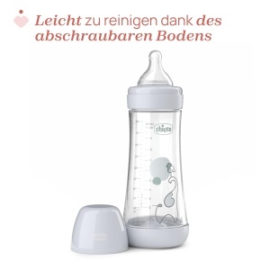 Sticla Anti-Kolik Chicco PERFECT 5, 300 ml, cu silicon moale, pentru 4 luni - Img 6