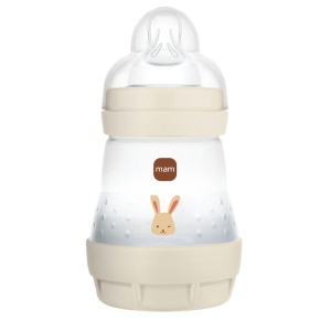 Sticla Anticolici MAM Easy Start 160 ml, Culoare Sand, Cu Sistem Anti-Colici