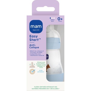 Sticla Anticolici MAM Easy Start 160 ml Ozean, Suport Sucere 1 - Img 3