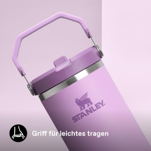 Sticla cu pai Stanley 1913, 0.89L, termica, culoare lila - Img 6