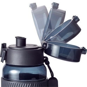 Sticla de apa ZWILLING 1024176, 680 ml, Tritan, Negru - Img 7