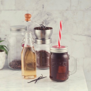 Sticla de Sticla Kilner, 250 ml, cu Capac Clip, Design Patrati - Img 3