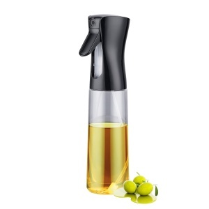 Sticla dozatoare de ulei GRIFEMA 300ml, Borosilikat, 1g pe apasare, Transparenta