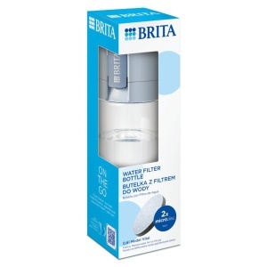 Sticla filtranta BRITA VITAL 600 ml, culoare hellblau, cu 2 filtre MicroDisc - Img 5