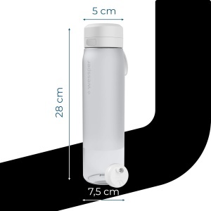 Sticla filtranta Wessper B2 Tritan 700ml galbena cu filtru Actitex si indicator schimbare filtru - Img 4