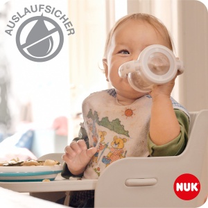 Sticla NUK First Choice+ pentru cursanti | 6-18 luni | 150 ml | Afisaj de control al temperaturii | Supapa anti-colici | gura de scurgere etansa | Manere ergonomice | Fara BPA | Disney Winnie the Pooh Roz - Img 6