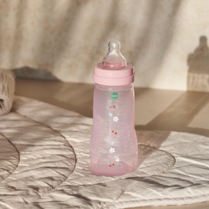 Sticla pentru bebelusi MAM Easy Active, 2 x 330 ml, culoare Beere Perle - Img 2