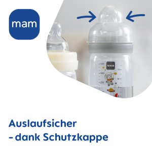 Sticla pentru bebelusi MAM Easy Active 270 ml, 0 luni, design ergonomic - Img 8