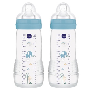 Sticla pentru bebelusi MAM Easy Active 330 ml, 4 luni, cu suzeta din silicon - Img 2