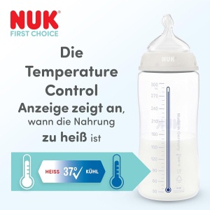 Sticla pentru bebelusi NUK First Choice, 240 ml, Anti-colici, 4 bucati - Img 5