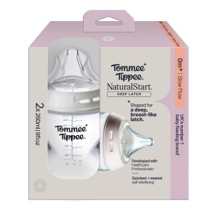 Sticla pentru bebelusi Tommee Tippee Natural Start 260 ml, silicon, anti-colica - Img 2