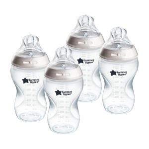 Sticla pentru bebelusi Tommee Tippee Natural Start, 340 ml, 4 bucati
