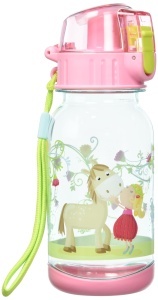 Sticla pentru copii HABA Vicki Pirli 304485 400ml Roz BPA Free Rezistenta la scurgeri