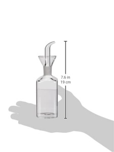 Sticla ulei IBILI Aceitera Cristal Cuadrada 250 ml design durabil si elegant - Img 2