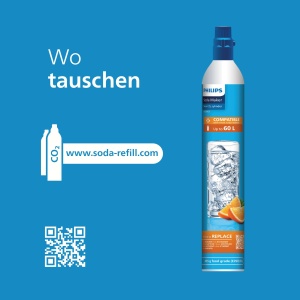 Sticle carbonatatoare Philips 0,5 L, transparente, set de 2 - Img 6