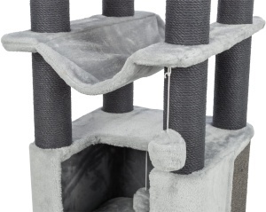 Stilou pentru pisici TRIXIE Lucano XXL, cu grota, 110 cm, gri - Img 4