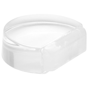 Stopper pentru usi WAGNER CLEAR, transparent, autoadeziv, 45 x 39 x 16 mm