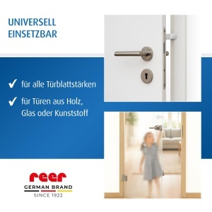 Stopper usa reer cu functie de dezactivare, protectie pentru degete, montare usoara - Img 4