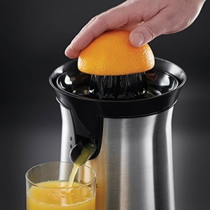 Storcator de portocale si storcator de citrice Russell Hobbs electric rotatie stanga si dreapta 2 conuri de stoarcere pentru lamaiportocale Otel inoxi - Img 4