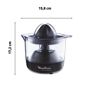 Storcator electric Moulinex PC1208 Ultra Compact Volum de 450 ml Storcator de portocale si storcator de citrice cu 2 directii de rotatie Pornireoprire - Img 8