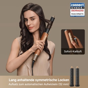 Styler multifunctional Dreame AirStyle Pro 7-in-1 uscare rapida accesorii magnetice reducere deteriorare termica - Img 2