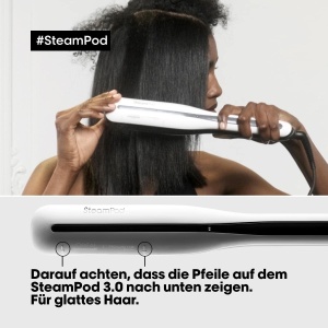 Styler profesional pentru par LOreal Professionnel Steampod 3.0, cu tehnologie de abur, 3 niveluri de temperatura - Img 5