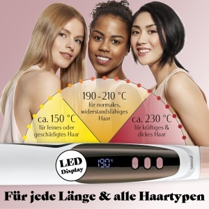 Styler Profesional VITALmaxx 3in1 cu Display LED, Temperaturi 150-230 C - Img 3