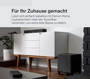 Subwoofer Denon Home, 8 inch, wireless, negru - Img 6