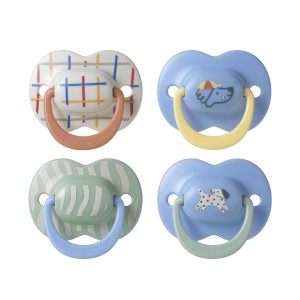 Suce pentru bebelusi Tommee Tippee Ultimate Fit, 6-18 luni, 4 bucati, silicon BPA-free