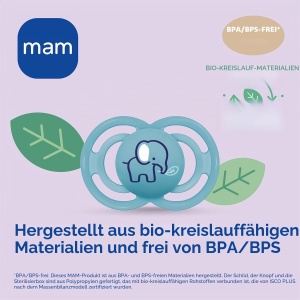 Sucea pentru bebelusi MAM Perfect Start S188, silicon ultra moale, 0-2 luni, 2 bucati - Img 6