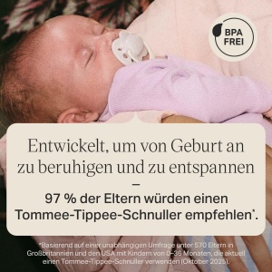Sucea pentru Neugeboreni Tommee Tippee, 0-2 luni, 4 bucati, silicon BPA-free, culoare pastel - Img 5