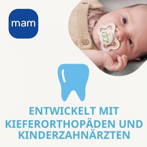 Sucitor MAM S285 Supreme Night, Silikon, 6, Neutral, 2 bucati - Img 4
