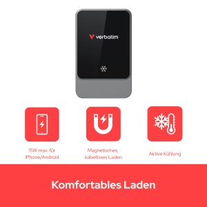 Suport Auto cu Inc Charger Wireless Verbatim Charge n Drive, 15W, RGB - Img 2