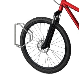 Suport biciclete Relaxdays, set 2 bucati, montare pe perete, otel rezistent - Img 6