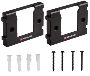 Suport de perete pentru acumulatori Einhell Power X-Change, extensibil, montaj simplu - Img 1