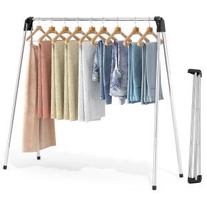 Suport de Uscare KINGRACK din Otel Inoxidabil, Faltabil, Capacitate 15 kg