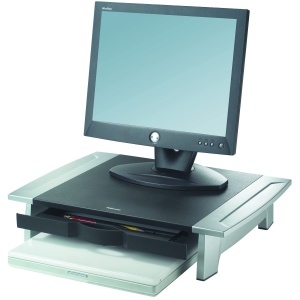 Suport Monitor Ergonomic Fellowes Office Suites, inaltime ajustabila 107-159 mm, pentru monitoare 28 inch - Img 6