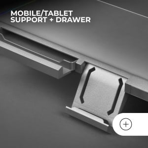 Suport Monitor Mars Gaming MGS-ONE, RGB Chroma, Ajustabil, USB 2.0 - Img 4