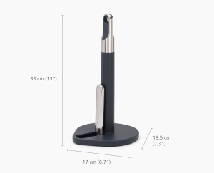 Suport pentru prosoape de bucatarie Joseph Joseph Hold baza grea antialunecare Graphite - Img 5
